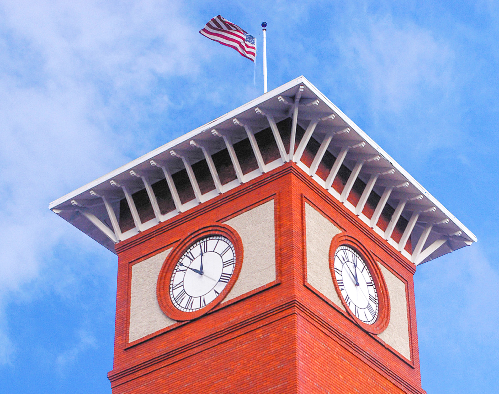 J.C. NEWMAN CLOCK TOWER